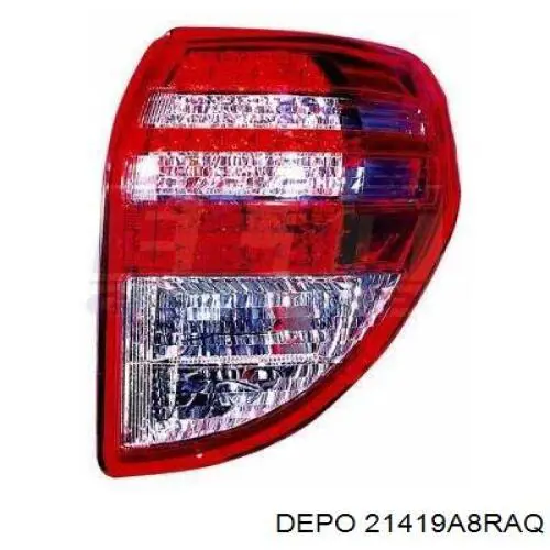 Фонарь задний правый внешний ZMB19A8R Signeda