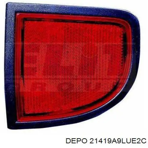 Задняя левая внешняя фара Depo/Loro/Abakus 21419A9LUE2C цена, от 66.06 USD