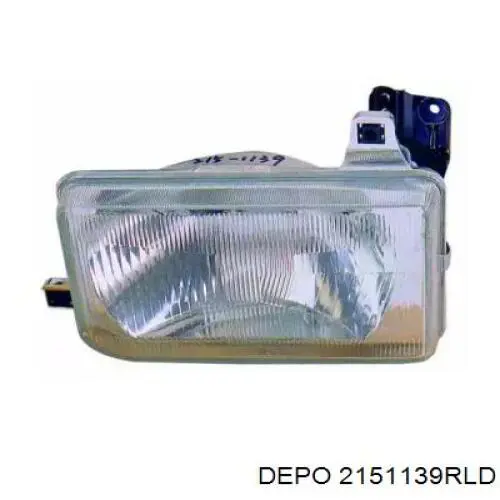 Правая блок фара Depo/Loro/Abakus 2151139RLD цена, от 43.83 USD