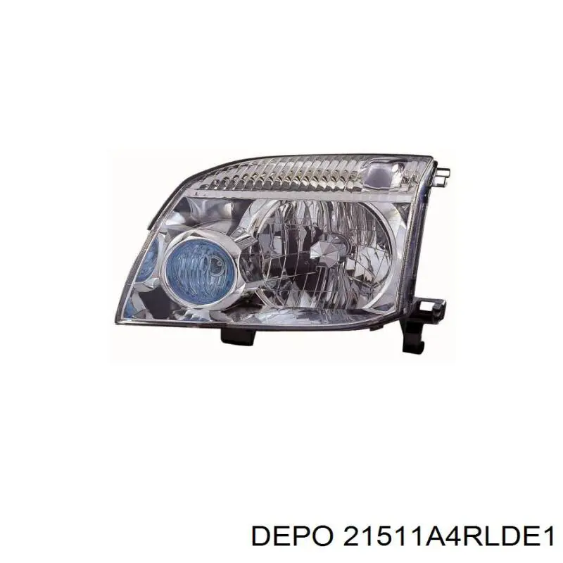 Правая фара FP5012R2T TYC