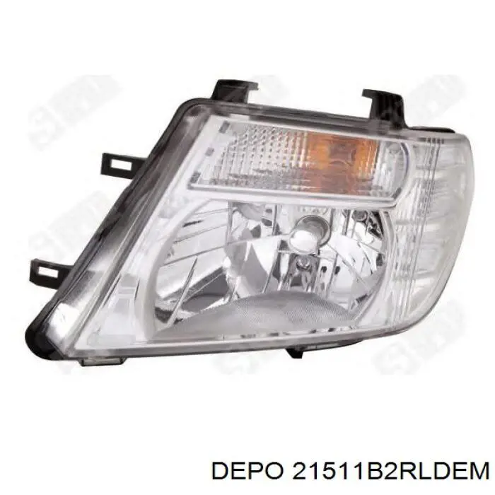 Правая блок фара Depo/Loro/Abakus 21511B2RLDEM цена, от 124.53 USD