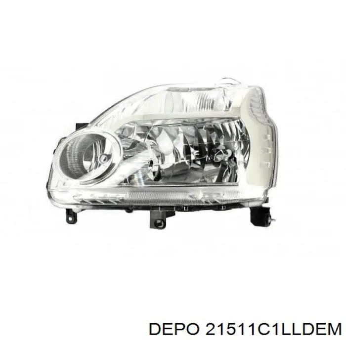 Фара левая Depo/Loro/Abakus 21511C1LLDEM цена, от 146.80 USD