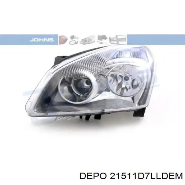 21511D7LLDEM Depo/Loro/Abakus Фара