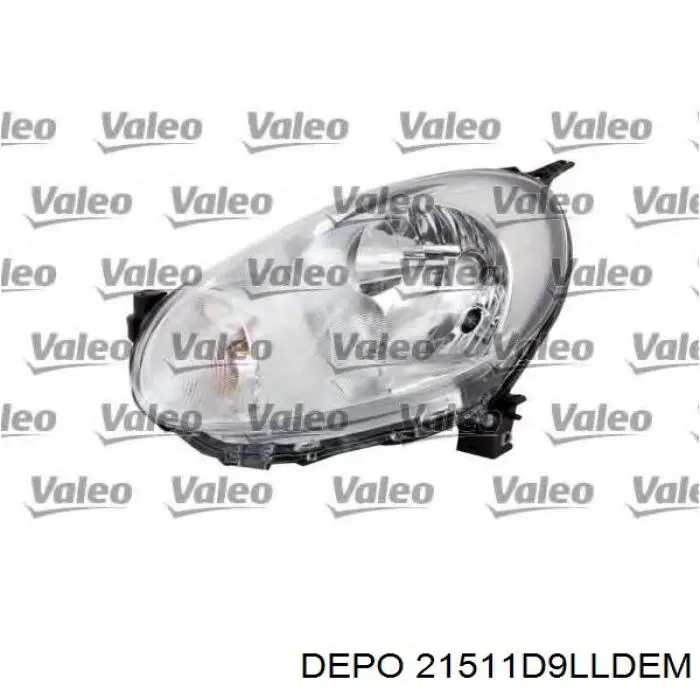 Фара левая Depo/Loro/Abakus 21511D9LLDEM цена, от 108.12 USD