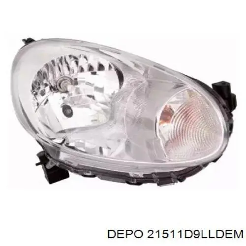 Левая фара 21511D9LLDEM Depo/Loro/Abakus