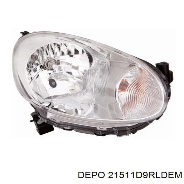 Правая фара 21511D9RLDEM Depo/Loro/Abakus