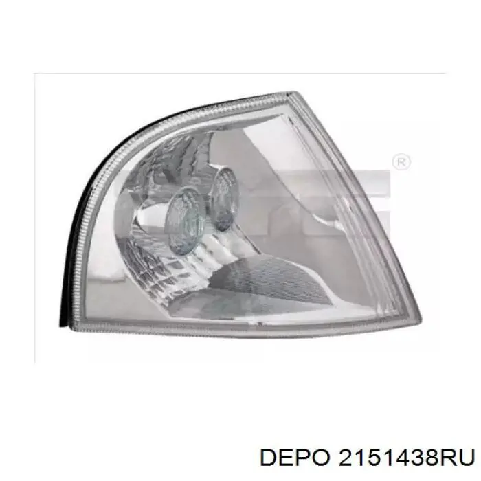 Габарит передний правый Depo/Loro/Abakus 2151438RU цена, от 5.71 USD