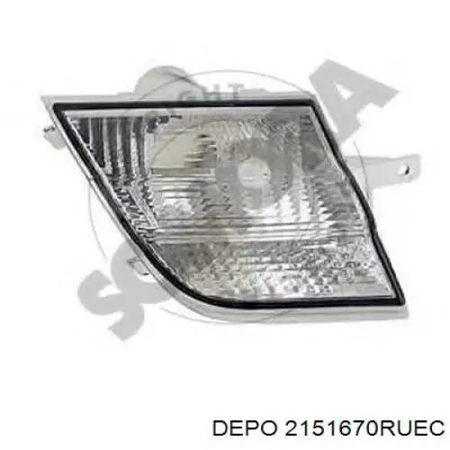 Правый указатель поворота Nissan/Infiniti 26130AX610 цена, от 18.91 USD