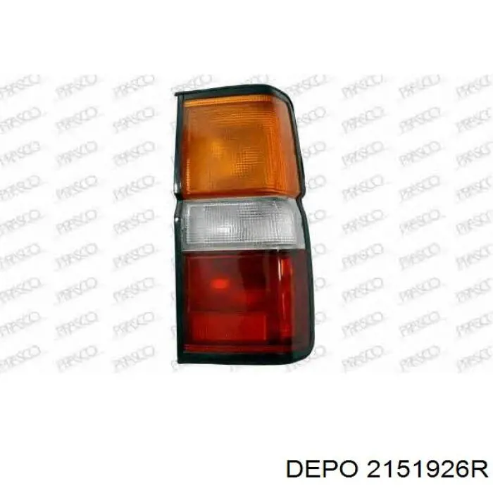 2151926R Depo/Loro/Abakus Фонари задние