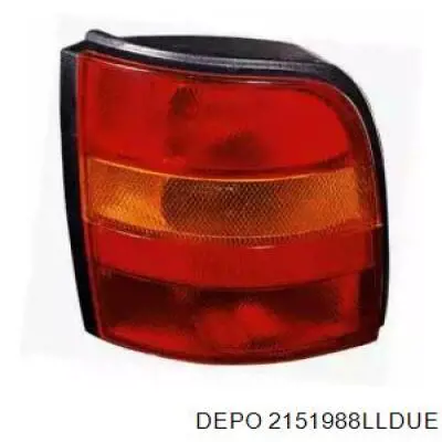 Задняя левая фара Nissan/Infiniti B65555F301 цена, от 40.58 USD