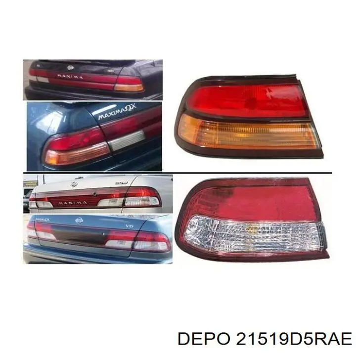 21519D5RAE Depo/Loro/Abakus Фонари задние