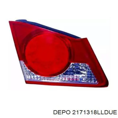Фонарь задний левый внутренний 2171318LLDUE Depo/Loro/Abakus