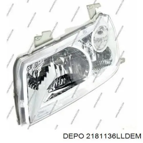 2181136LLDEM Depo/Loro/Abakus Фара