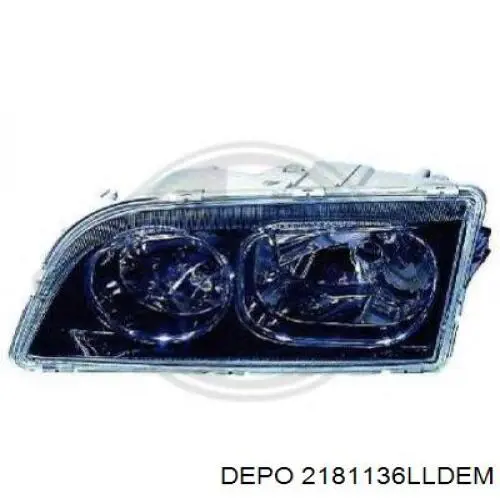Фара левая Depo/Loro/Abakus 2181136LLDEM цена, от 93.66 USD