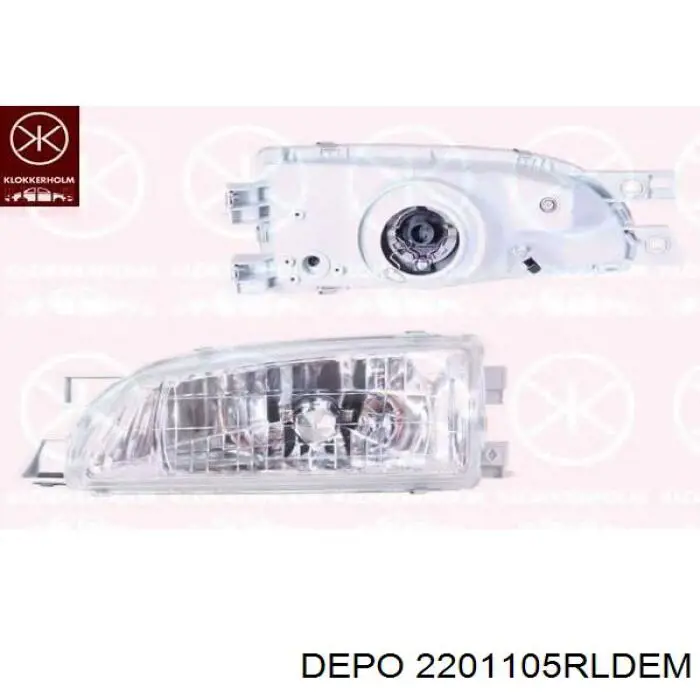 Купить SB1105R Signeda Фара основная правая