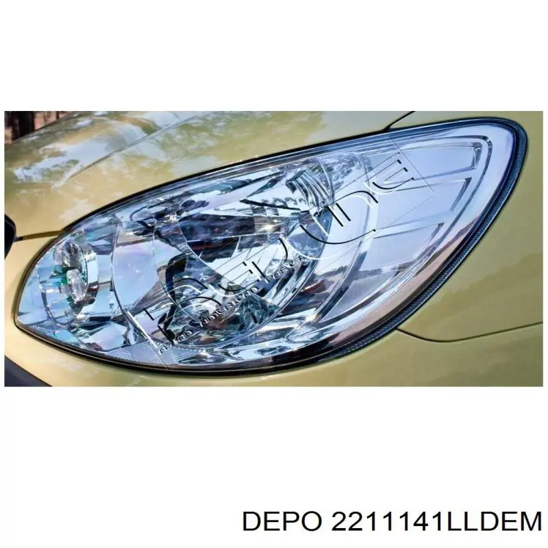 Левая фара 2211141LLDEM Depo/Loro/Abakus