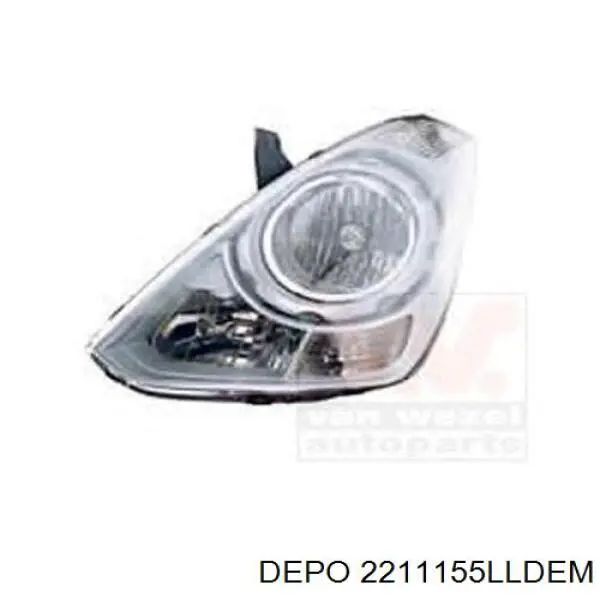 Купить 2211155LLDEM Depo/Loro/Abakus Фара левая передняя