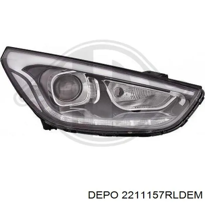 20C751052B TYC Фара передняя правая