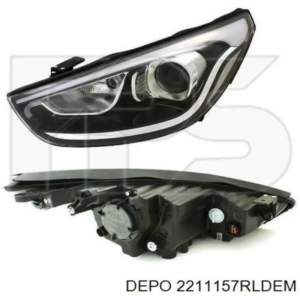 Купить 20C751052B TYC Фара основная правая