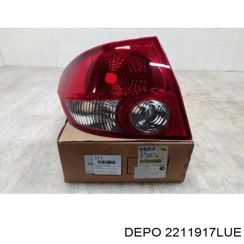 Задняя левая фара Depo/Loro/Abakus 2211917LUE цена, от 33.63 USD