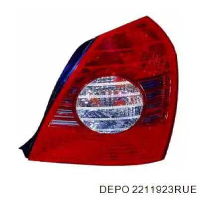 221-1923R-UE Depo/Loro фонарь задний правый