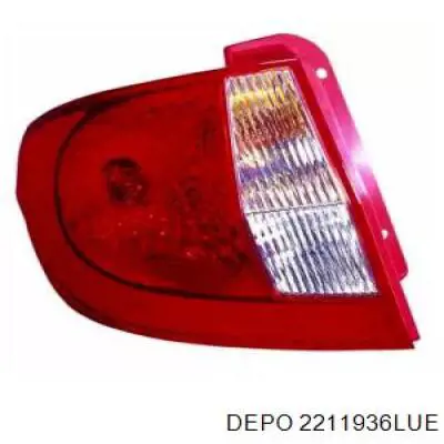 Фонарь задний левый FP3128F1E Depo/Loro/Abakus