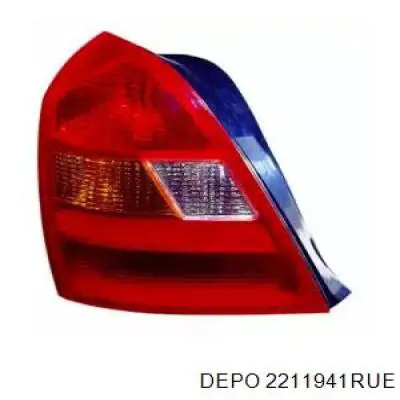 Фонарь задний правый 4013882E Polcar