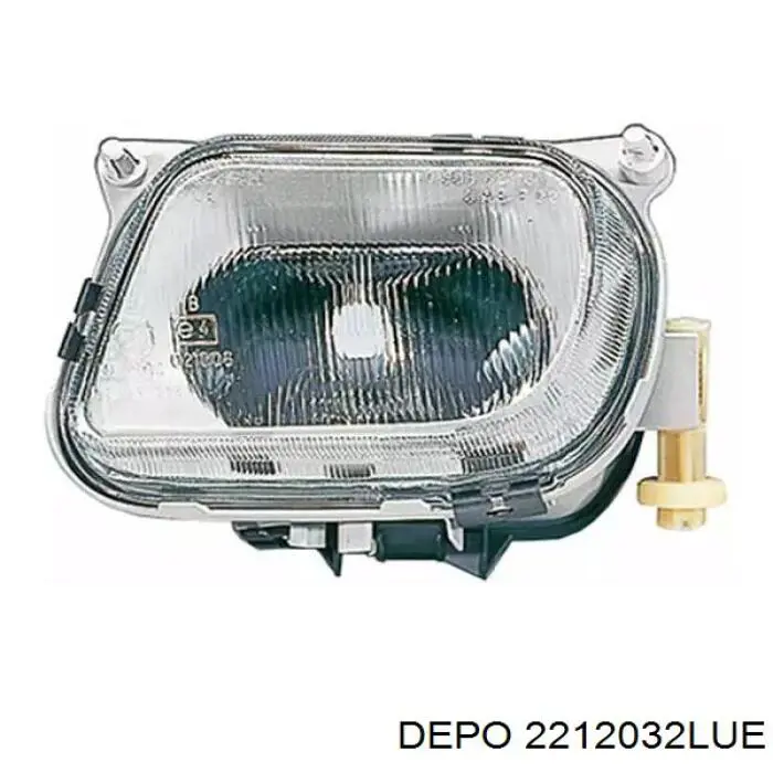 Фара противотуманная, левая Depo/Loro/Abakus FP3219H3E цена, от 37.53 USD