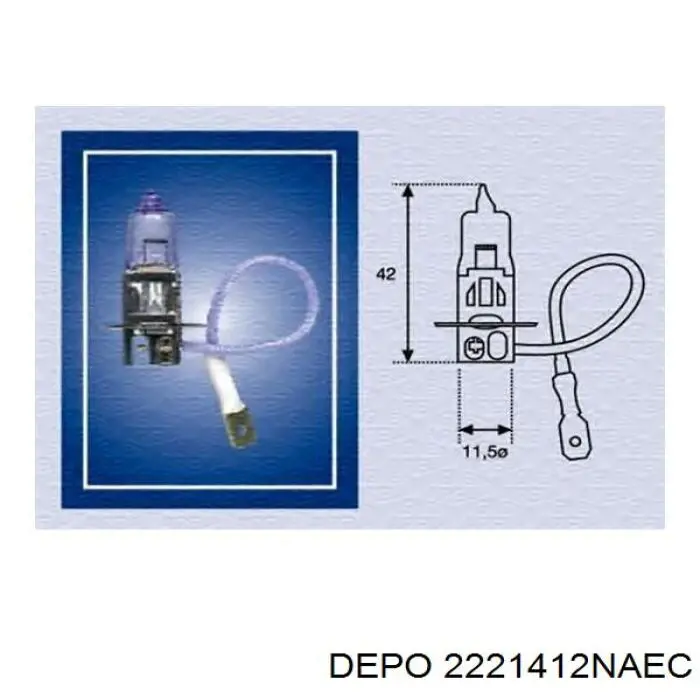 Повторитель поворота на крыло на Daewoo Matiz  KLYA