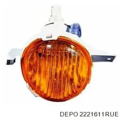 2221611RUE Depo/Loro/Abakus Поворотник правый
