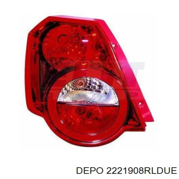 Ліхтар задній правий 2221908RLDUE Depo/Loro