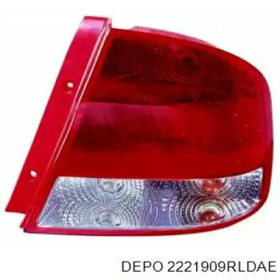 Купить 2221909RLDAE Depo/Loro/Abakus Задняя правая фара