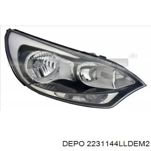 Фара левая Depo/Loro/Abakus 2231144LLDEM2 цена, от 183.52 USD