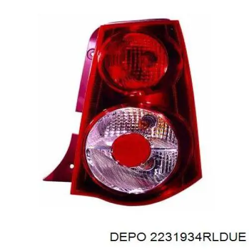 Фонарь задний правый Depo/Loro/Abakus 2231934RLDUE цена, от 50.97 USD