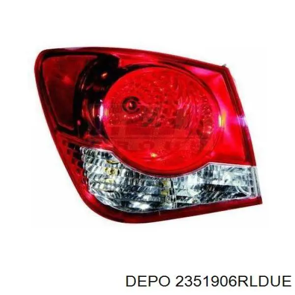 Фонарь задний правый Depo/Loro/Abakus 2351906RLDUE цена, от 52.14 USD