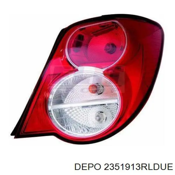 2351913RLDUE Depo/Loro фонарь задний правый