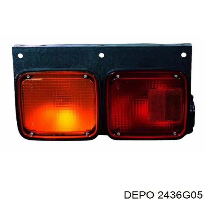 Зеркальный элемент водительского зеркала Depo/Loro 2436G05 цена, от 8.78 USD