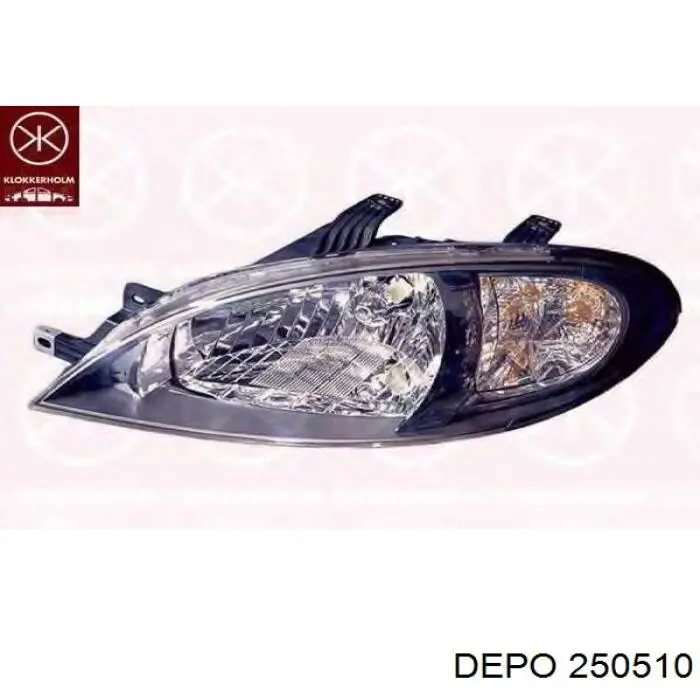 AD99015GAL TYG Решетка бампера переднего левая
