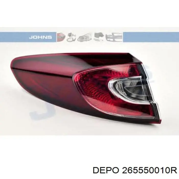 Задняя левая внешняя фара FPS FP5619F1E цена, от 72.21 USD