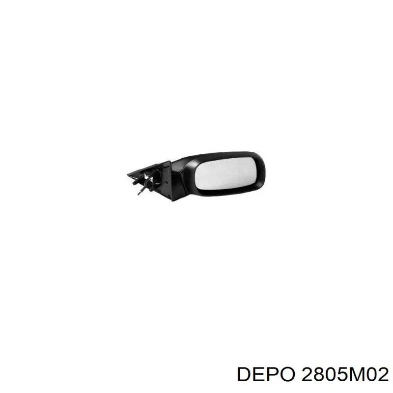 2805M02 Depo/Loro зеркало заднего вида правое