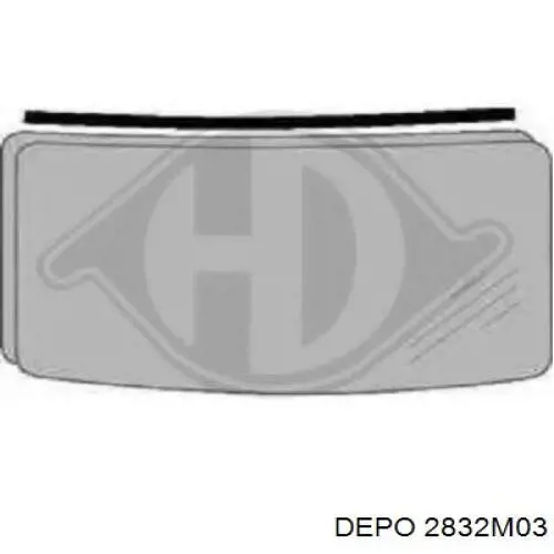 Левое боковое зеркало LL0160002L GP