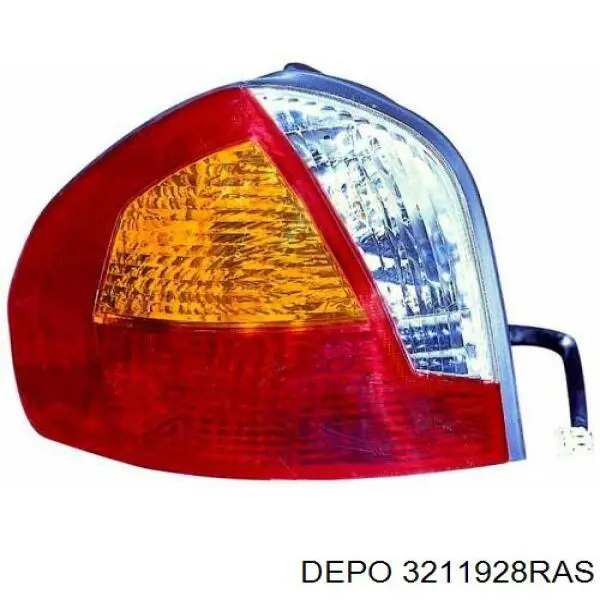 Фонарь задний правый Depo/Loro/Abakus 3211928RAS цена, от 106.60 USD