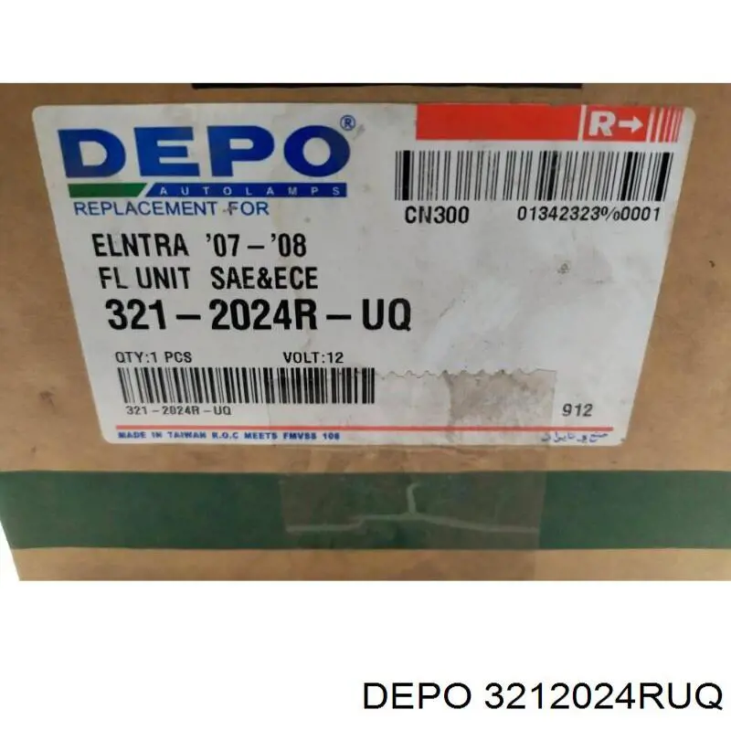 Faro antiniebla derecho 3212024RUQ Depo/Loro