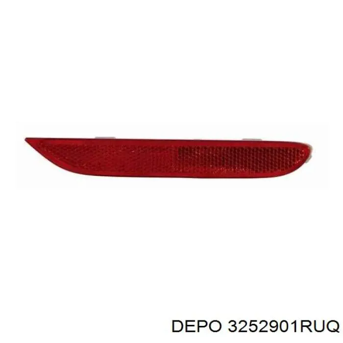 Отражатель бампера заднего правый Depo/Loro/Abakus FP5036F4E цена, от 15.46 USD