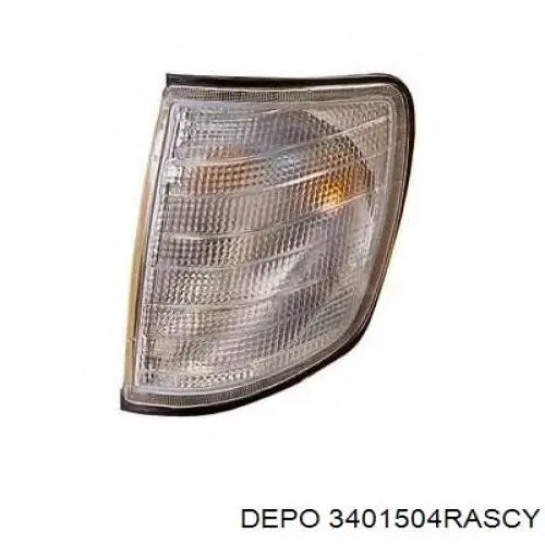 3401504RASCY Depo/Loro/Abakus Поворотник правый