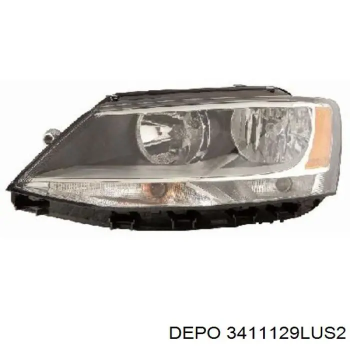 341-1129L-US2 Depo/Loro luz esquerda