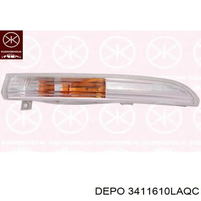 Купить 3411610LAQC Depo/Loro/Abakus Поворотник левый