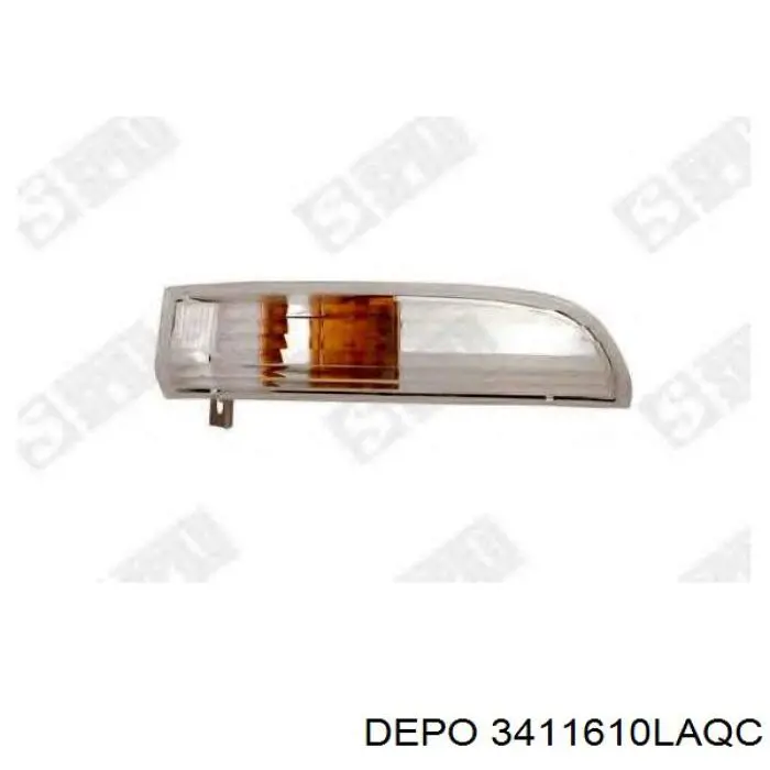 Поворотник левый 3411610LAQC Depo/Loro/Abakus