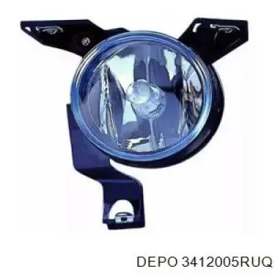 Фара противотуманная правая 3412005RUQ Depo/Loro/Abakus