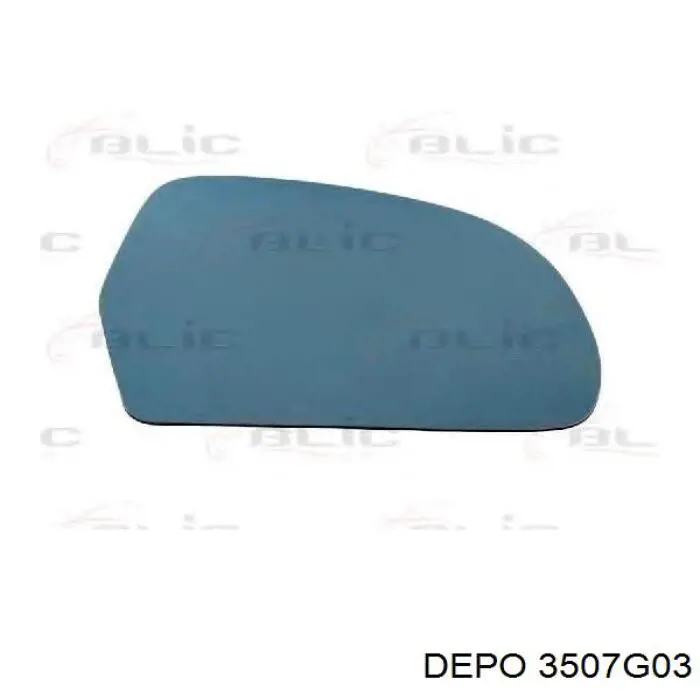 Купить 3507G03 Depo/Loro/Abakus Стекло правого зеркала заднего вида